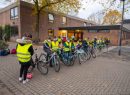 Fahrradprüfung in der Gemeinschaftsschule